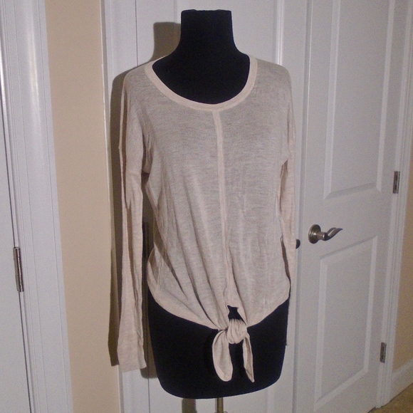 MADEWELL Modern Tie-Front Sweater S - Picture 2 of 5